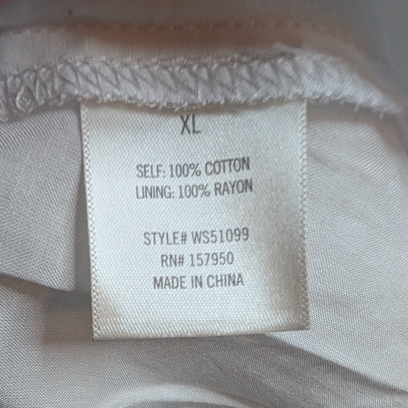 Francesca's White Button Down Midi Dress - Picture 4 of 5